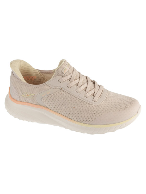 Skechers Skechers Sneakersy Slip-Ins Bobs Squad Chaos Beżowy