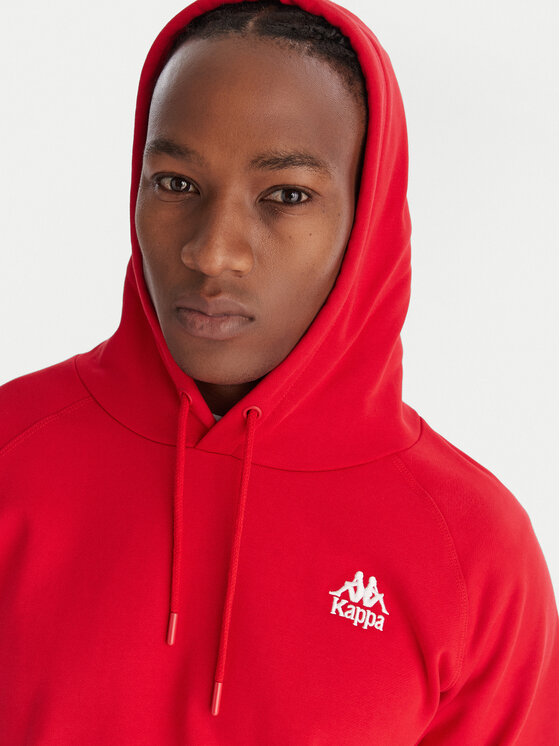 Kappa Kappa Суитшърт Authentic 321W7GW Червен Regular Fit
