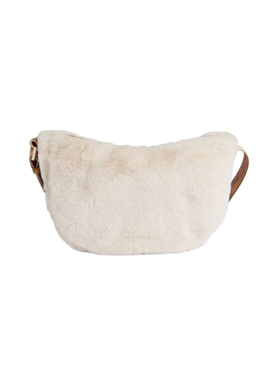 Alviero Martini Prima Classe Alviero Martini Prima Classe Borsa Cozy Fur tracolla a mezzaluna Beige