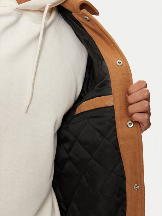 Jack&Jones Jack&Jones Μπόμπερ μπουφάν Carter 12260455 Μπεζ Regular Fit