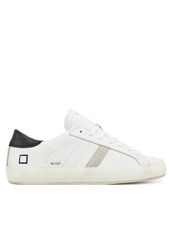 Sneakers D.A.T.E. Hill Low Calf M421-HL-CA-WB Alb