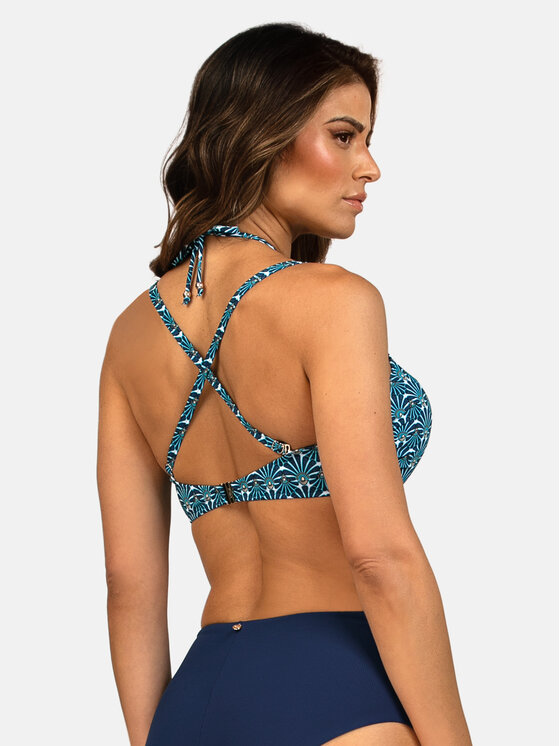 Feba Feba Góra od bikini FG189 Niebieski