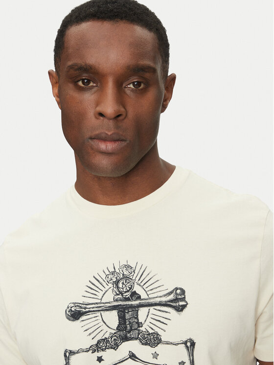 Guess Guess T-krekls M5GI72 KBW41 Bēšs Regular Fit