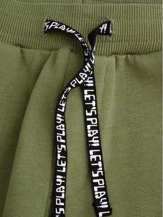 Coccodrillo Coccodrillo Долнище анцуг WC5120105GBK Зелен Slim Fit