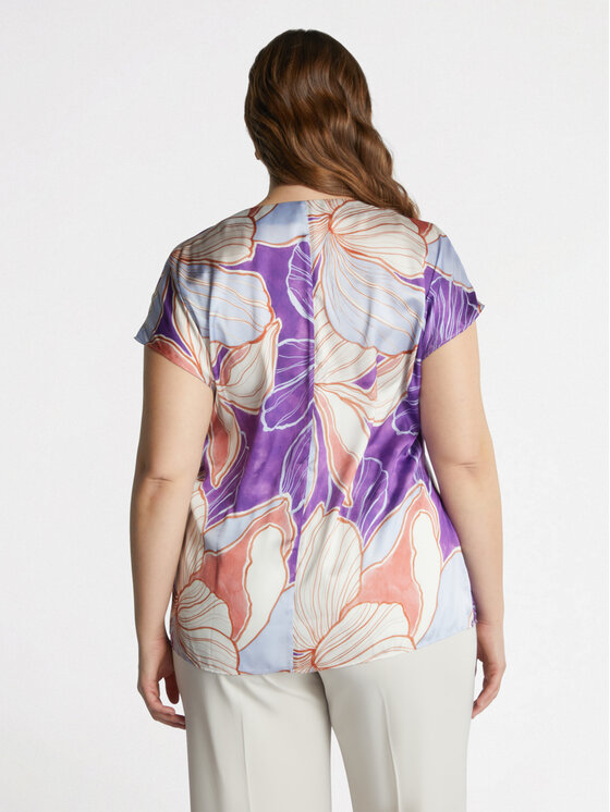 Fiorella Rubino Fiorella Rubino Blusa 2800T002311N0V9 Viola Regular Fit