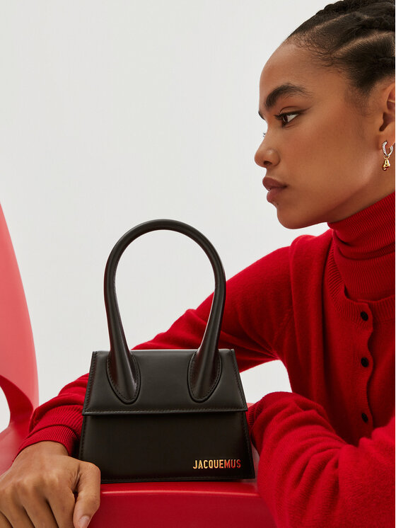 JACQUEMUS JACQUEMUS Käekott Le Chiquito Moyen 213BA002-3000 Must