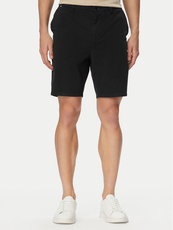 BOSS Szorty materiałowe H-Kane1 50555235 Czarny Modern Fit