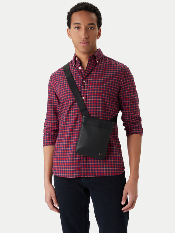 Tommy Hilfiger Tommy Hilfiger Borsellino Th Flag Mini Crossover AM0AM14014 Nero