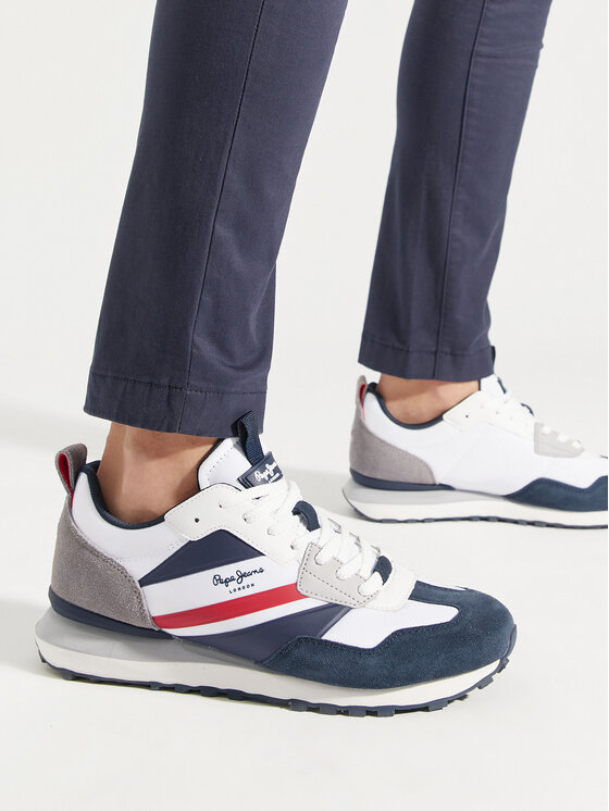 Pepe Jeans Pepe Jeans Sneakersy Foster Heat M PMS60012 Tmavomodrá