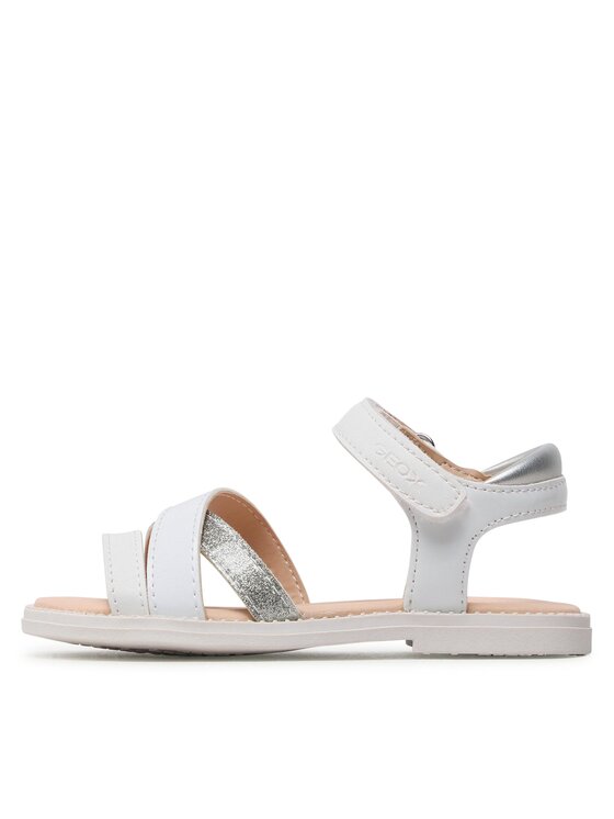 Geox Geox Σανδάλια J Sandal Karly Girl J5235D00254C1000 M Λευκό