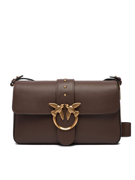 PINKO PINKO Käekott Love One Mini Slouchy Fl 104524 A0QO Pruun