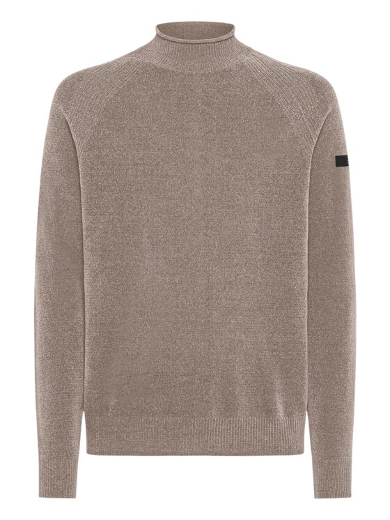 RRD RRD Maglione q-dav-59483 Marrone Regular Fit