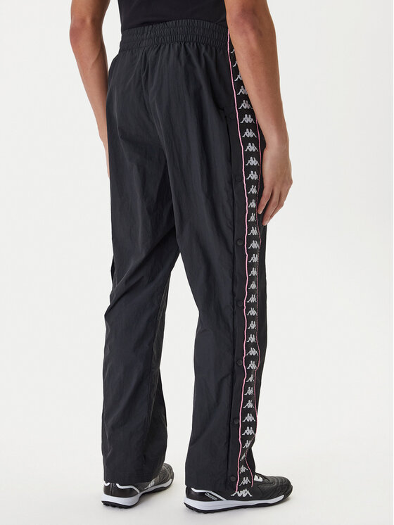 Kappa Kappa Jogginghose 361W7JW Schwarz Comfort Fit