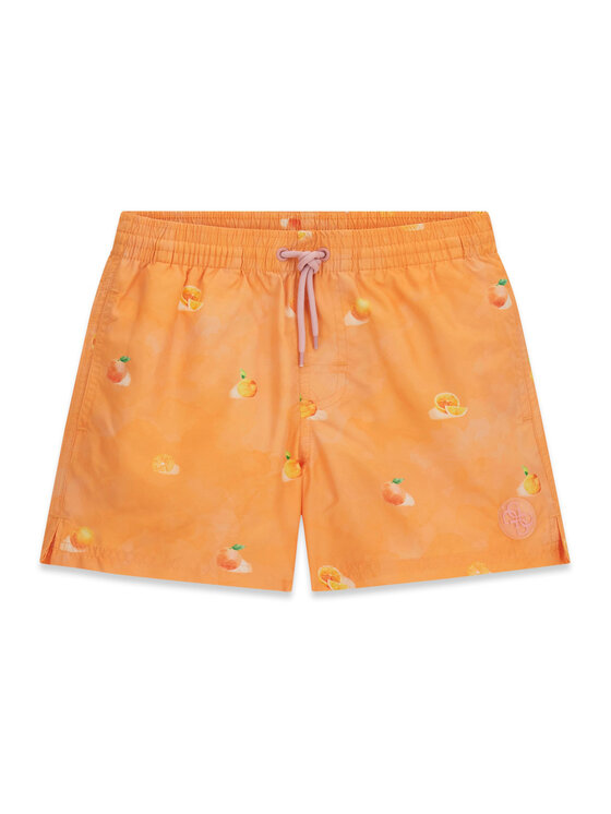 Guess Guess Peldšorti L6GZ06 WN122 Oranžs Regular Fit