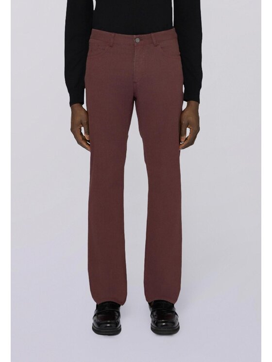 Trussardi Trussardi Pantalone da abito P706H104811N022 Marrone Regular Fit