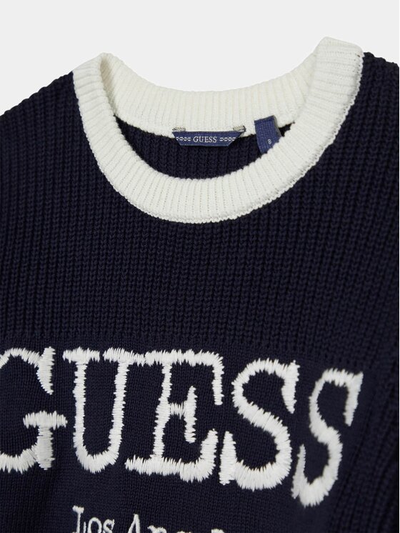 Guess Kids Guess Kids Bluza 180759 Niebieski Classic Fit