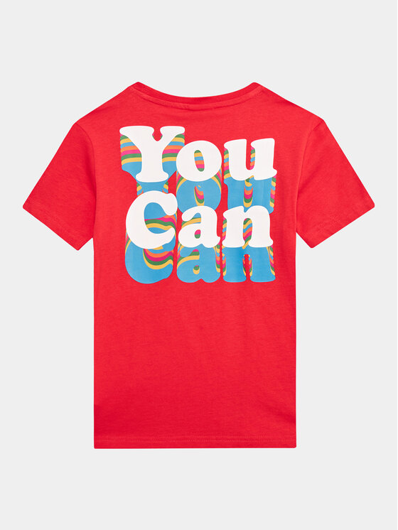 Champion Champion T-Shirt 306374 Czerwony Regular Fit