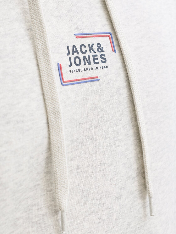 Jack & Jones Jack & Jones Pulóver Corp 12268422 Fehér Regular Fit