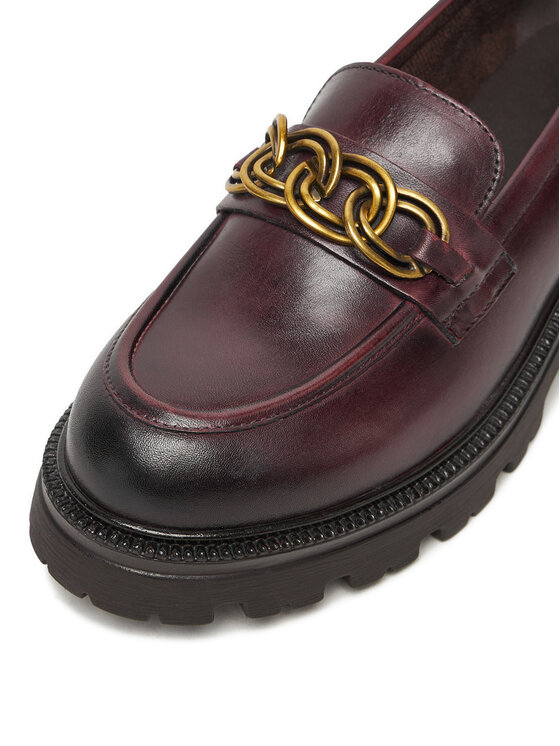 Lasocki Lasocki Loaferice CEO-WI33-CSA538-SANDY-43 Tamnocrvena