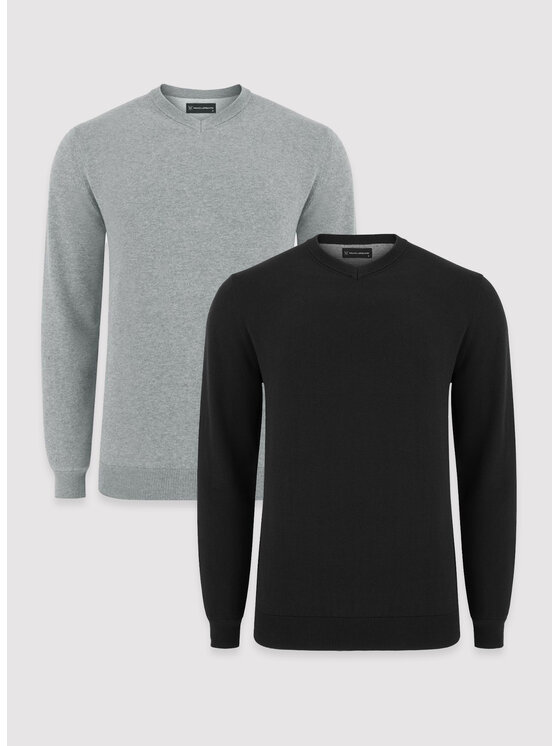 Pako Lorente Pako Lorente Sweter P24WB-2X-011 Kolorowy Classic Fit