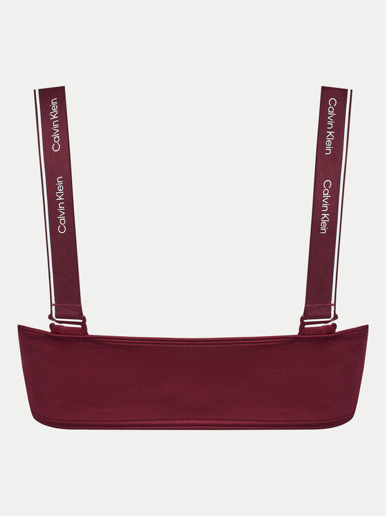 Calvin Klein Swimwear Calvin Klein Swimwear Bikini felső KW0KW02731 Bordó