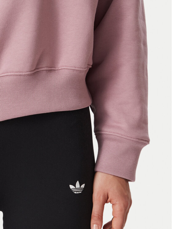 adidas adidas Sweatshirt Essentials Fleece Boatneck Sweatshirt KT2284 Rosa Regular Fit