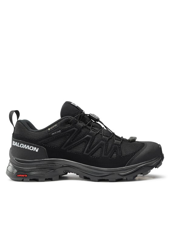 Salomon Salomon Trekkingschuhe X Ward Leather GORE-TEX L47182600 Schwarz