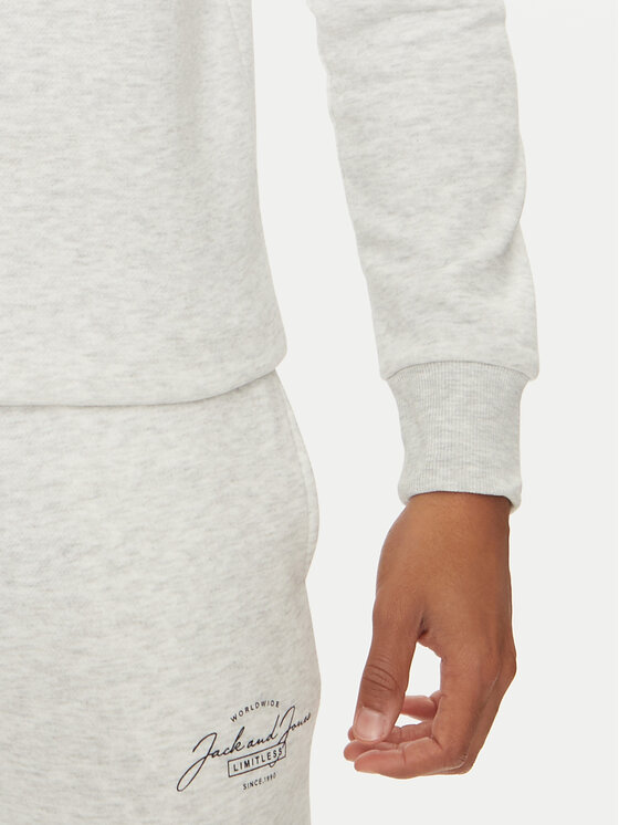 Jack&Jones Jack&Jones Trenerka Ferris 12266296 Siva Standard Fit