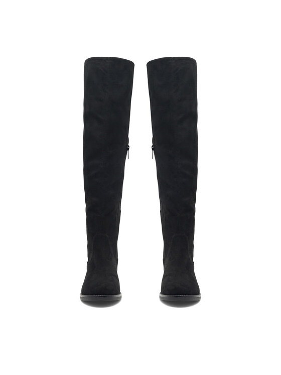 Jenny Fairy Jenny Fairy Čizme preko koljena TILLA WS2619-11 Crna