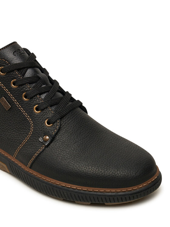 Rieker Rieker Schnürschuhe B3307-00 Schwarz