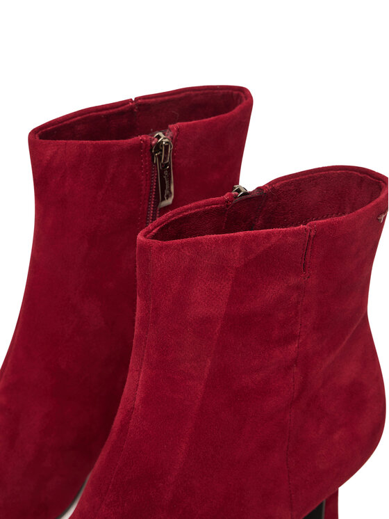 Tamaris Tamaris Polokozačky 1-25358-45 Červená