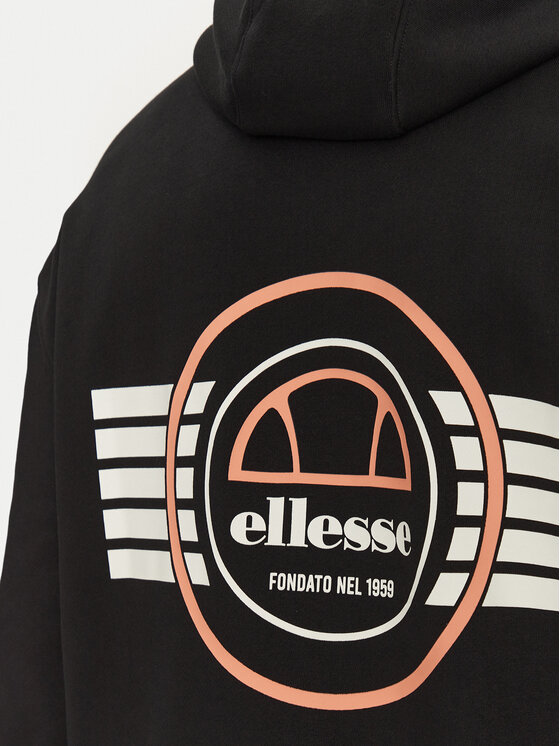 Ellesse Ellesse Majica dugih rukava Levante SHZ21890 Crna Relaxed Fit