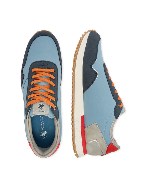 Beverly Hills Polo Club Beverly Hills Polo Club Sneakersy EO-GUIDIO-01 Niebieski