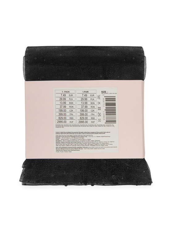 DeeZee DeeZee Kratke nogavice ZGB_S230099_Z_SS25 ONE SIZE Črna