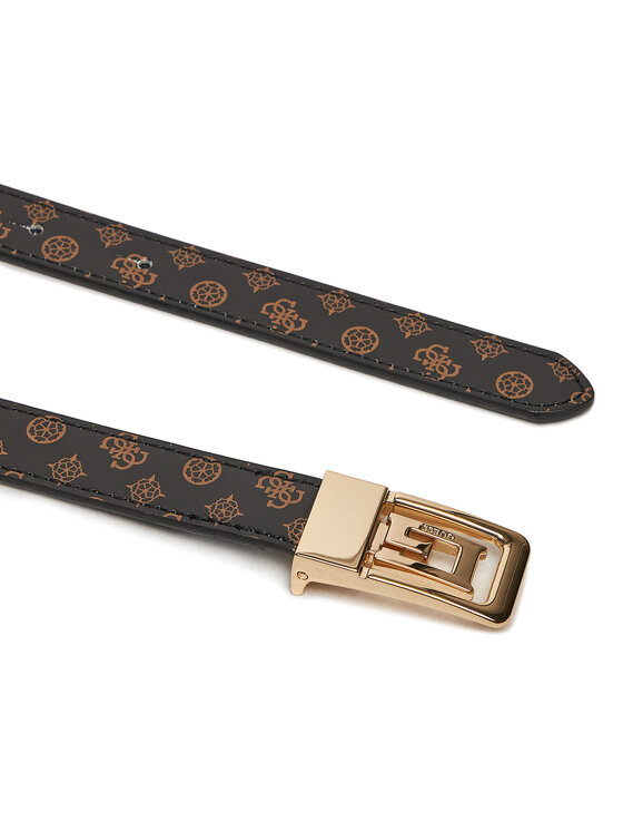 Guess Guess Dámsky opasok Arlena Logo (PS) Belts BW9137 P4320 Hnedá