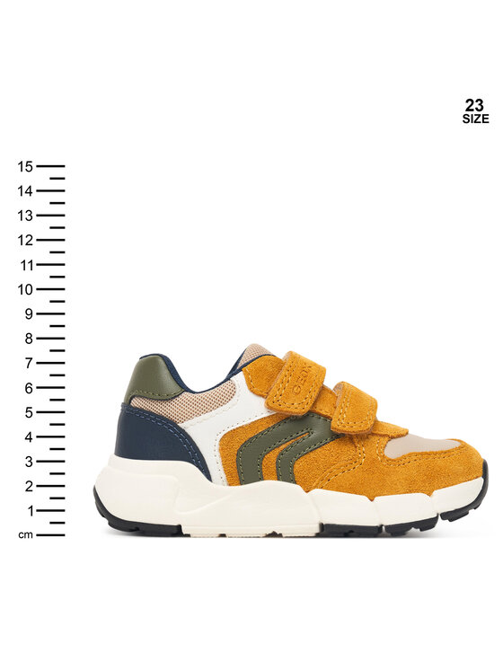 Geox Geox Sneakersy B Flexyper Mini Boy B656GC 05422 C2023 M Żółty