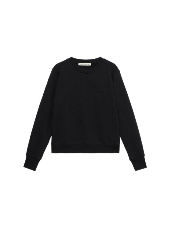 Trussardi Trussardi Felpa G8426000199N033 Nero Regular Fit