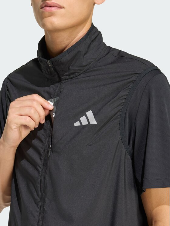 adidas adidas Kamizelka 158769 Czarny Regular Fit