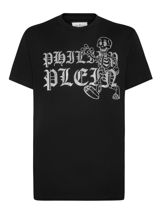 PHILIPP PLEIN PHILIPP PLEIN T-Shirt 15127 Czarny Regular Fit