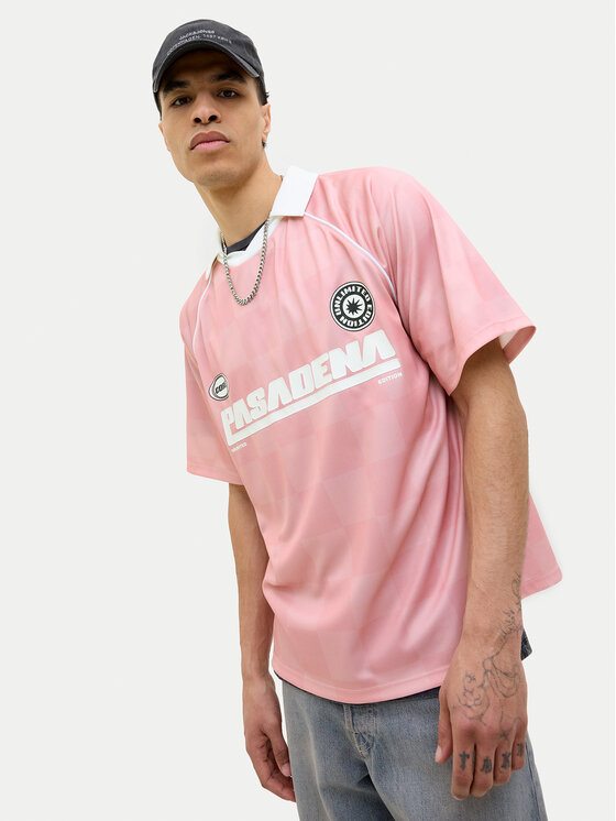 Jack&Jones Jack&Jones Polo majica Retreat 12277379 Roza Loose Fit