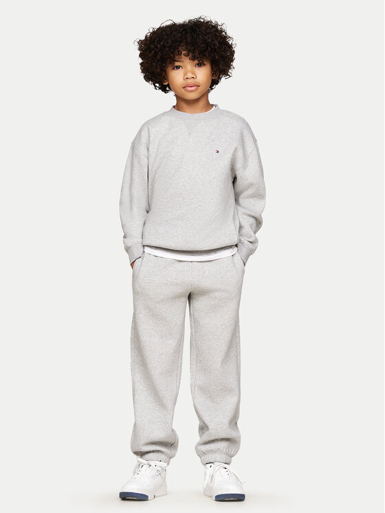Gyerek Melegítő Tommy Hilfiger, Méret: 8Y, Szürke, Timeless KS0KS00561
