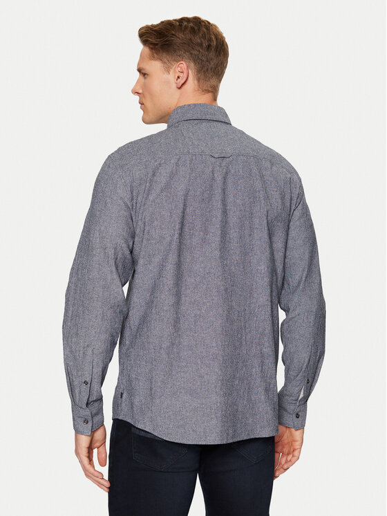 s.Oliver s.Oliver Сорочка 2152433 Сірий Regular Fit