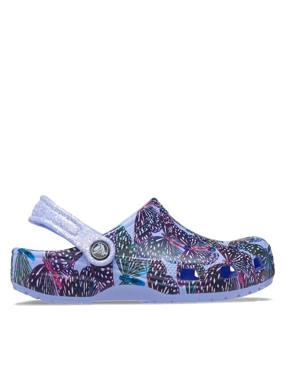 Crocs Crocs Klapki Classic Butterfly Clog Kids 208297 Niebieski