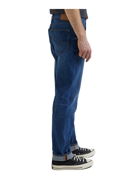 Lee Lee Jeansy L70WIAC18 Granatowy Relaxed Fit