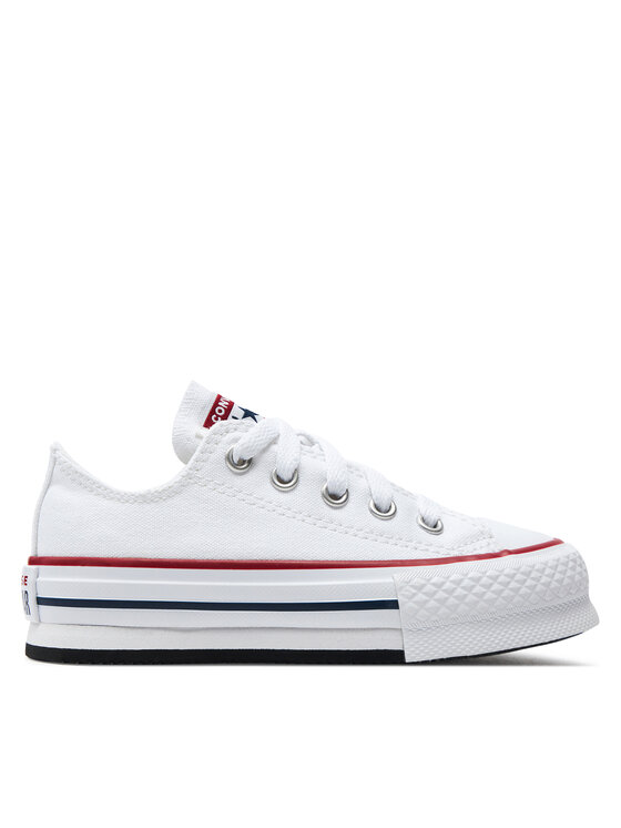 Converse Modne Superge Chuck Taylor All Star Eva Lift Canvas Platform 372862C Bela