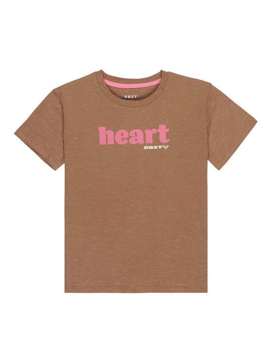 Roxy Roxy T-Shirt Orchid Art ERGZT04142 Hnědá Regular Fit