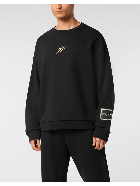 Plein Sport Plein Sport Longsleeve 24433 Nero Regular Fit