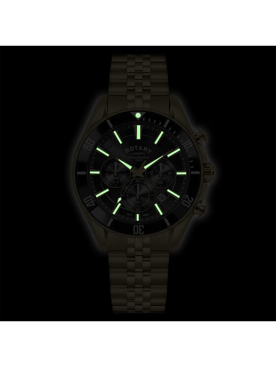 Rotary Rotary Hodinky RGB10014/04 Zlatá