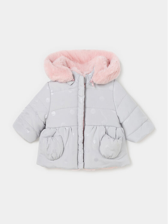 Mayoral Mayoral Зимно яке 2.407 Сив Regular Fit