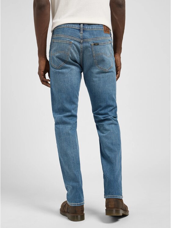 Lee Lee Jeansy RIDER Niebieski Slim Fit